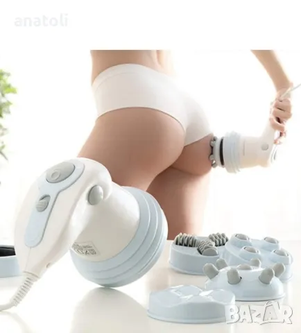 чисто нов Инфрачервен вибриращ антицелулитен масажор 5 в 1 Cellyred InnovaGood от Германия , снимка 3 - Други - 49283754