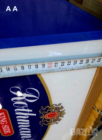 Rothmans светеща рекламна табела цигари, снимка 4 - Декорация за дома - 53217423