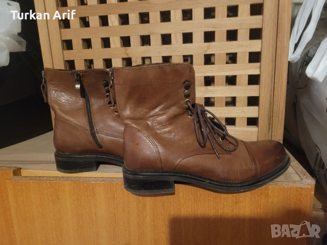 Дамски боти от естествена кожа 
