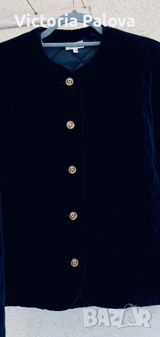 Луксозно кадифено дизайнерско сако STENAU Германия, снимка 6 - Сака - 52322387