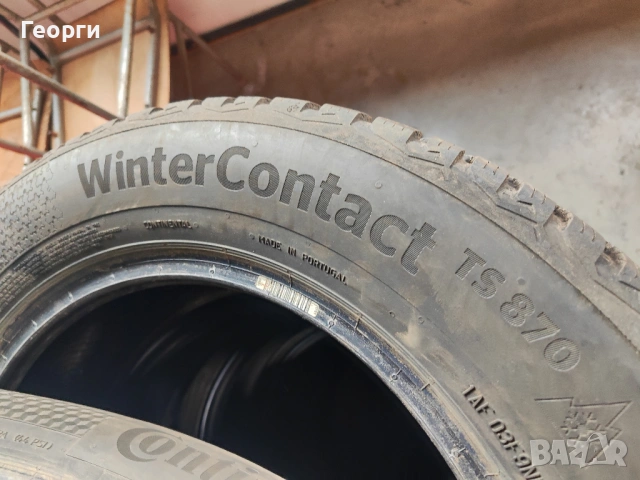 2бр.зимни гуми 205/60/16 Continental, снимка 3 - Гуми и джанти - 53213676