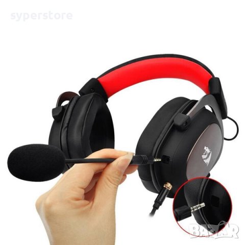 Слушалки с микрофон Геймърски Redragon Zeus 2 H510 Gaming Headset, снимка 2 - Слушалки и портативни колонки - 39216390
