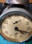 Немски Механичен Часовник Будилник Хамбург Американ , снимка 3