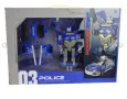 трансформер Bumblebee в полицейска кола в бял или син цвят 625263, снимка 7