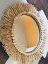 🌿Дизайнерско огледало от рафия – ръчно изработен бохо акцент за уютен и модерен дом, снимка 13