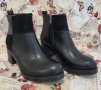Елегантни дамски боти в черен цвят на ток модел: 741004 black, снимка 4