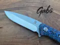 Нож с фиксирано острие FOX Knives FX529,фултанг с тактическа кания, снимка 5