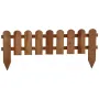 Дървена ограда-110х28 см./декоративна дървена ограда/ограда, снимка 1