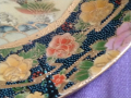 Красива чиния 255мм фи китайски порцелан уникат ръчно рисувана винтидж красива, снимка 10