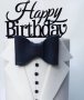 Happy Birthday твърд Акрил топер за торта украса декорация надпис Рожден ден