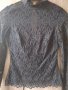 Дантелена блуза XS, снимка 1 - Блузи с дълъг ръкав и пуловери - 37034090