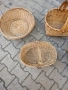Плетени кошници,кош и поставка за списания, снимка 2