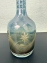 Винтидж ирисцентен стъклен декантер / гарафа / бутилка. №7667, снимка 2
