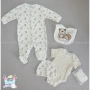 Бебешки комплект от 5 части - Таралежче, снимка 1