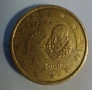 Монета 50 евроцента 2000г.Испания , снимка 4
