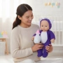 Интерактивна кукла бебе с костюм на животно – говори, смее се и плаче (30 см), снимка 6