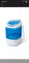 Мини пералня Ayco WMA-32, 121 W, 3 кг дрехи, Центрофуга 2 кг, Таймер, Бял/син, снимка 1