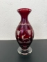 Рубинено червена ваза -  Егерман. №7723, снимка 2