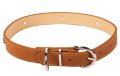 Кожен нашийник, каишка за кучета 60x2.5, снимка 2