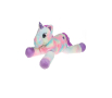 Плюшен седящ еднорог, лилава дъга, 1м, снимка 1 - Плюшени играчки - 44552206