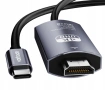 Кабел Type C към HDMI Digital One SP01145, Преходник TypeC to HDMI, 4K, 30Hz, 2m, снимка 3