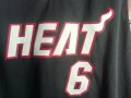 NBA Lebron James Miami Heat Adidas Jersey оригинален потник Леброн Джеймс Адидас Маями Хийт , снимка 4