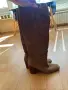 Mango ботуши, естествен велур, 37, снимка 1