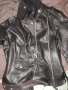 Черно кожено яке дамско , снимка 3
