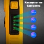 Мощен LED ръчен акумулаторен фенер и къмпинг лампа осветление за къмпинг риболов палатка туризъм, снимка 3