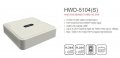 DVR Видеорекордер HikVision HWD-5104(S) 4+1 Канала HD-CVI/HD-AHD/HD-TVI/CVBS/IP +Зарядно за 4 Камери, снимка 1 - Комплекти за видеонаблюдение - 38144805