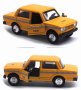 Метална кола Такси, Лада 1:32, снимка 1 - Коли, камиони, мотори, писти - 42808232