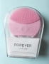 Силиконова четка за масаж за лице Forever (cветло розова)), снимка 1