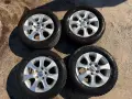 Алуминиеви лети джанти 15" 5х114,3 със зимни гуми Lassa 195/65, снимка 1