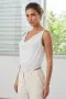 Бяло дамско боди с драперия и свободна горна част Missguided – Размер 85B (M/L), снимка 3