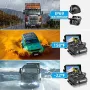 Нов Професионален 4-Канален DVR Система за Камиони, Бусове и Ремаркета, снимка 5