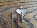 Сребърна висулка сърца (15), снимка 3