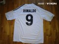 Реал Мадрид футболна тениска отлична домакини 2009-2010 №9 Кристиано Роналдо размер ХЛ, снимка 9