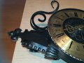 часовник с махало от ковано желязо-70х20см-внос швеицария, снимка 12