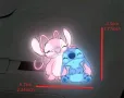 10 Стич Stitch стикер лепенка автомобил кола самозалепващ Светлоотразителни лепенки светлоотразителн, снимка 3