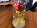 Златна роза в стъкленица, снимка 7