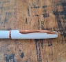 писалка Пеликан Peliкan перлено бяло и розов металик Peliкan Perlwhite and Rose Pink в кутия, снимка 7