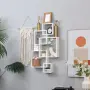 Стенен рафт HOMCOM, плаващ рафт, 5 рафта, снимка 5