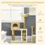 Дърво за котки PawHut с къщичка за котки, снимка 6