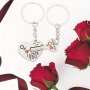 Ключодържатели за Свети Валентин – Сърце и Ключ, снимка 1 - Романтични подаръци - 44481749