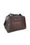 Firetrap - Мъжка чанта Quilted Holdall, цвят  тъмнокафяв, размери - 47x25x26.        