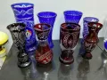 Кристални вази-цветен кристал, снимка 3
