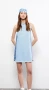 Дънкова рокля къса, снимка 1