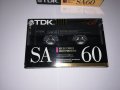 Аудио касета TDK SA-60ST, снимка 1 - Радиокасетофони, транзистори - 39811707