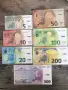 Реквизитни сувенирни евро банкноти, пачки по €5, €10, €20, €50, €100, €200 и €500 за сватби, снимка 2