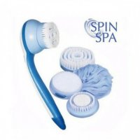Масажираща четка за баня Spin Spa за почистване и релакс на цялото тяло, снимка 2 - Масажори - 31108127
